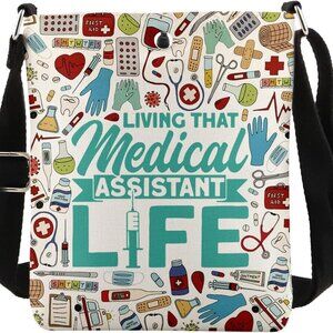 Living That Medical Assistant Life: Chic Crossbody Bag for Everyday Essentials